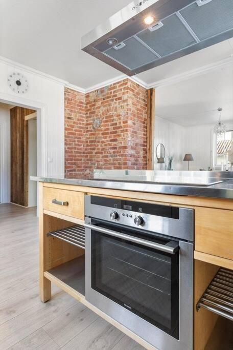 Apartament Lys Og Sentral Leilighet Med Terrasse Og Hage Lillehammer Zewnętrze zdjęcie