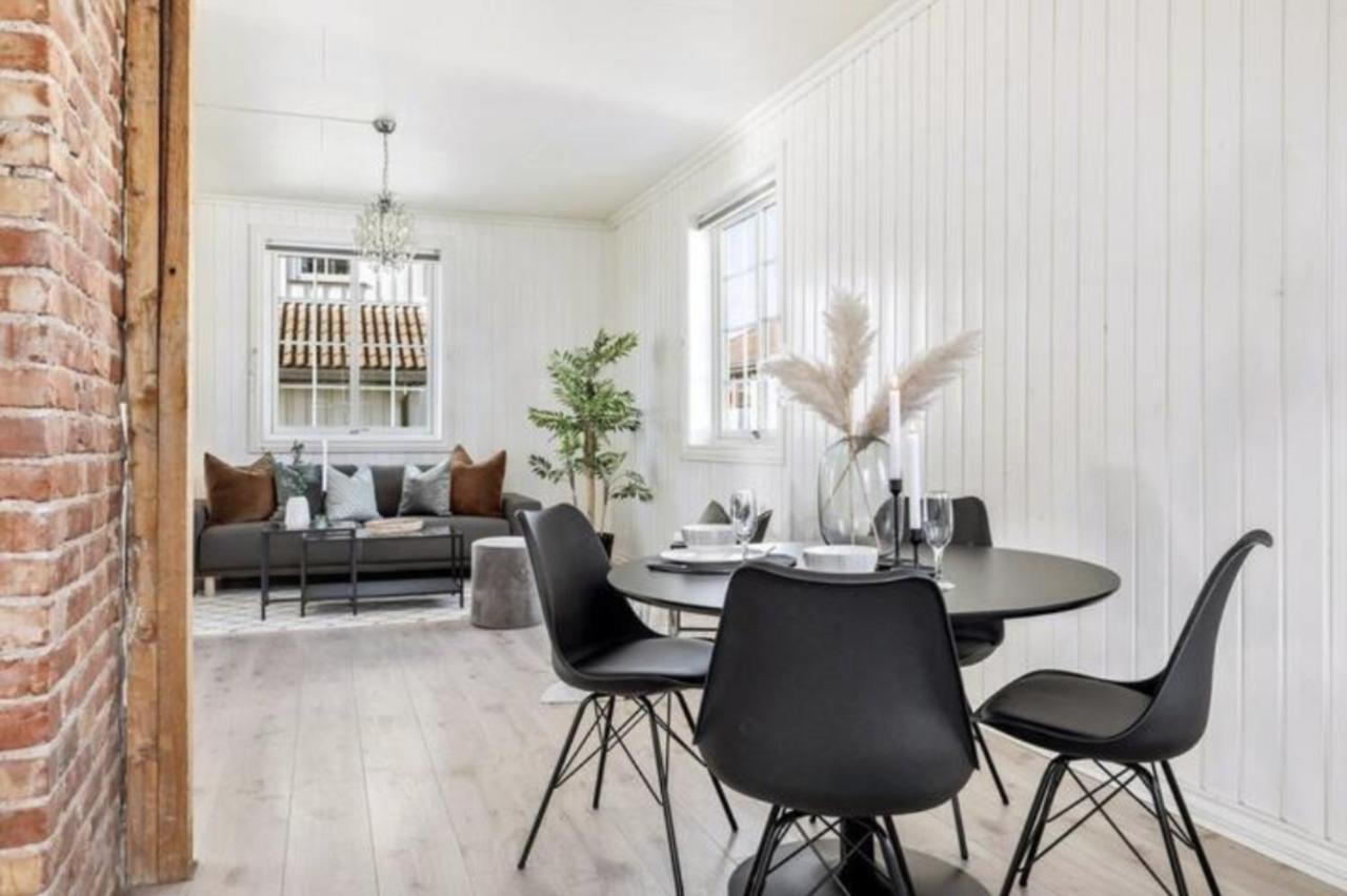 Apartament Lys Og Sentral Leilighet Med Terrasse Og Hage Lillehammer Zewnętrze zdjęcie